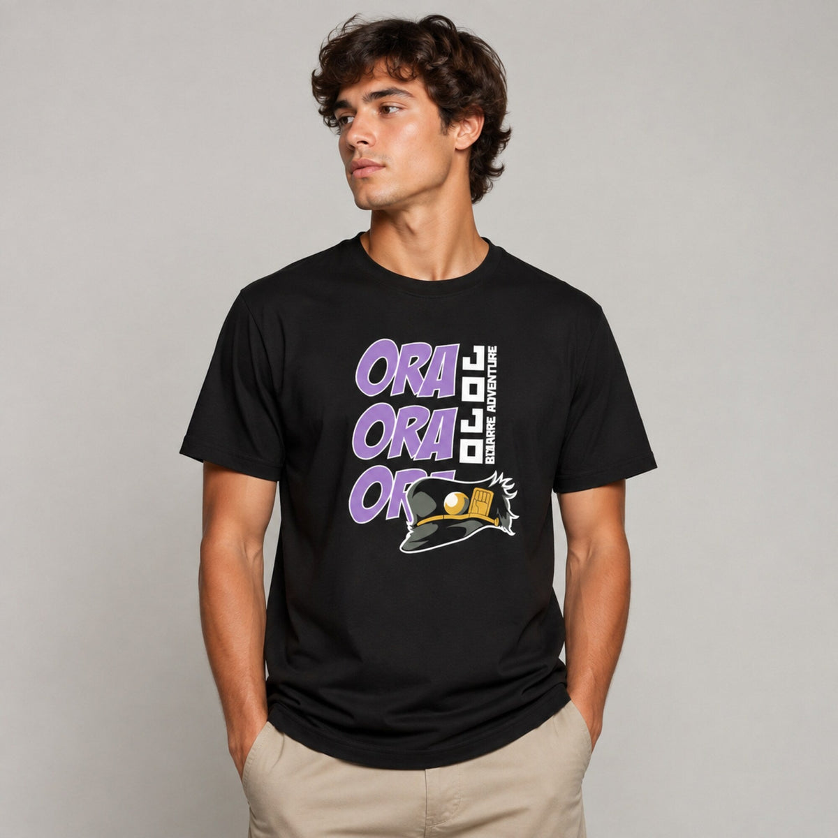 JoJo's Bizarre Adventure — worn on model, front