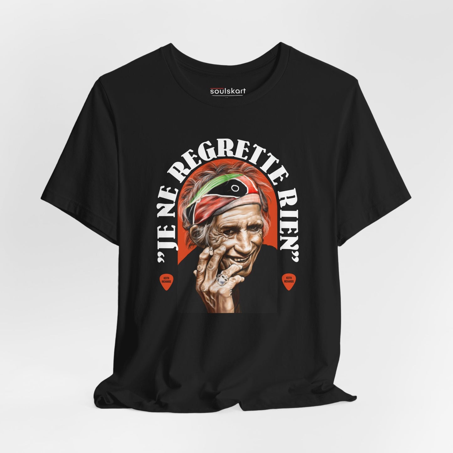 Keith Richards 'Je Ne Regrette Rien' Music Legend Tee — main product image