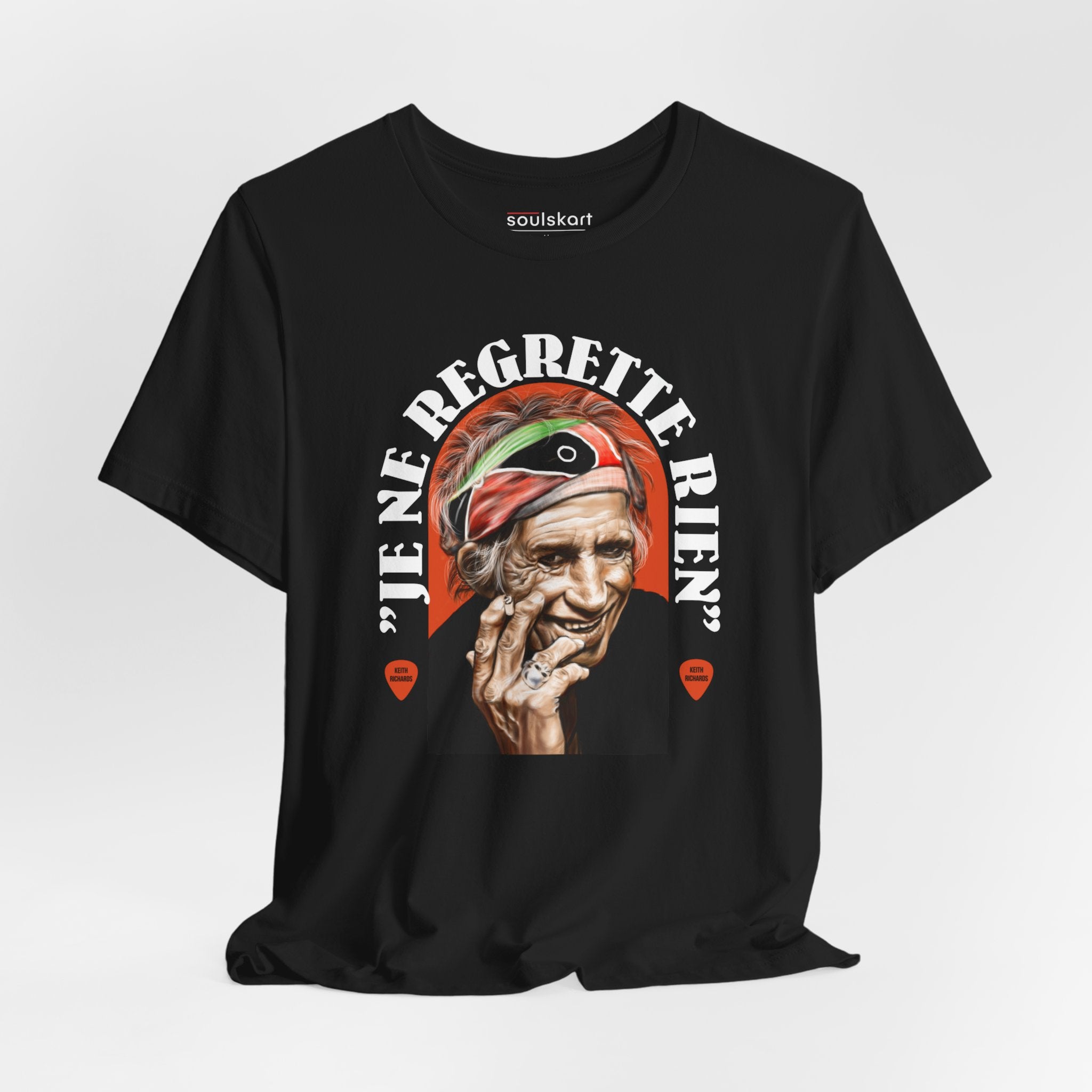 Keith Richards 'Je Ne Regrette Rien' Music Legend Tee — main product image