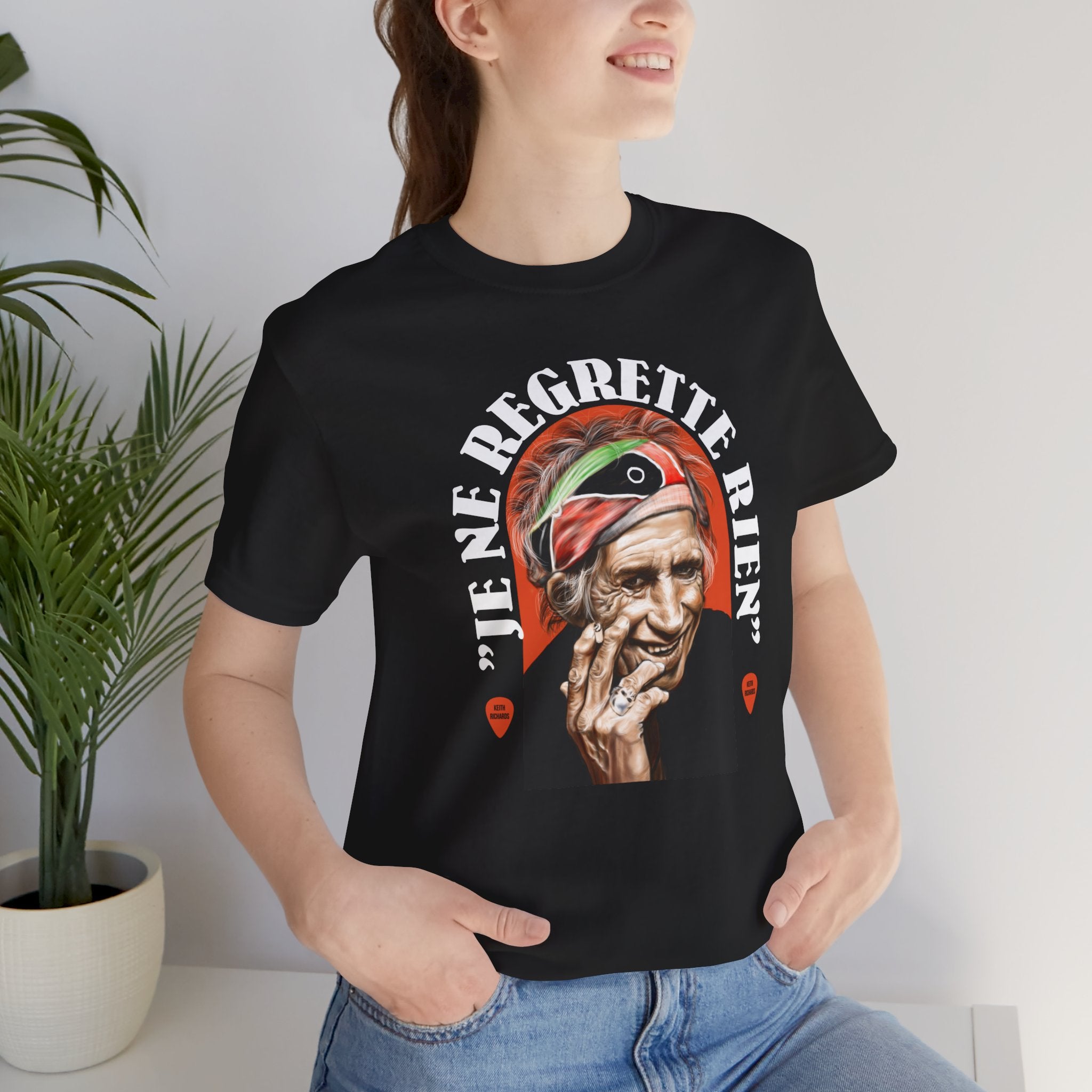 Keith Richards 'Je Ne Regrette Rien' Music Legend Tee — product photo 6