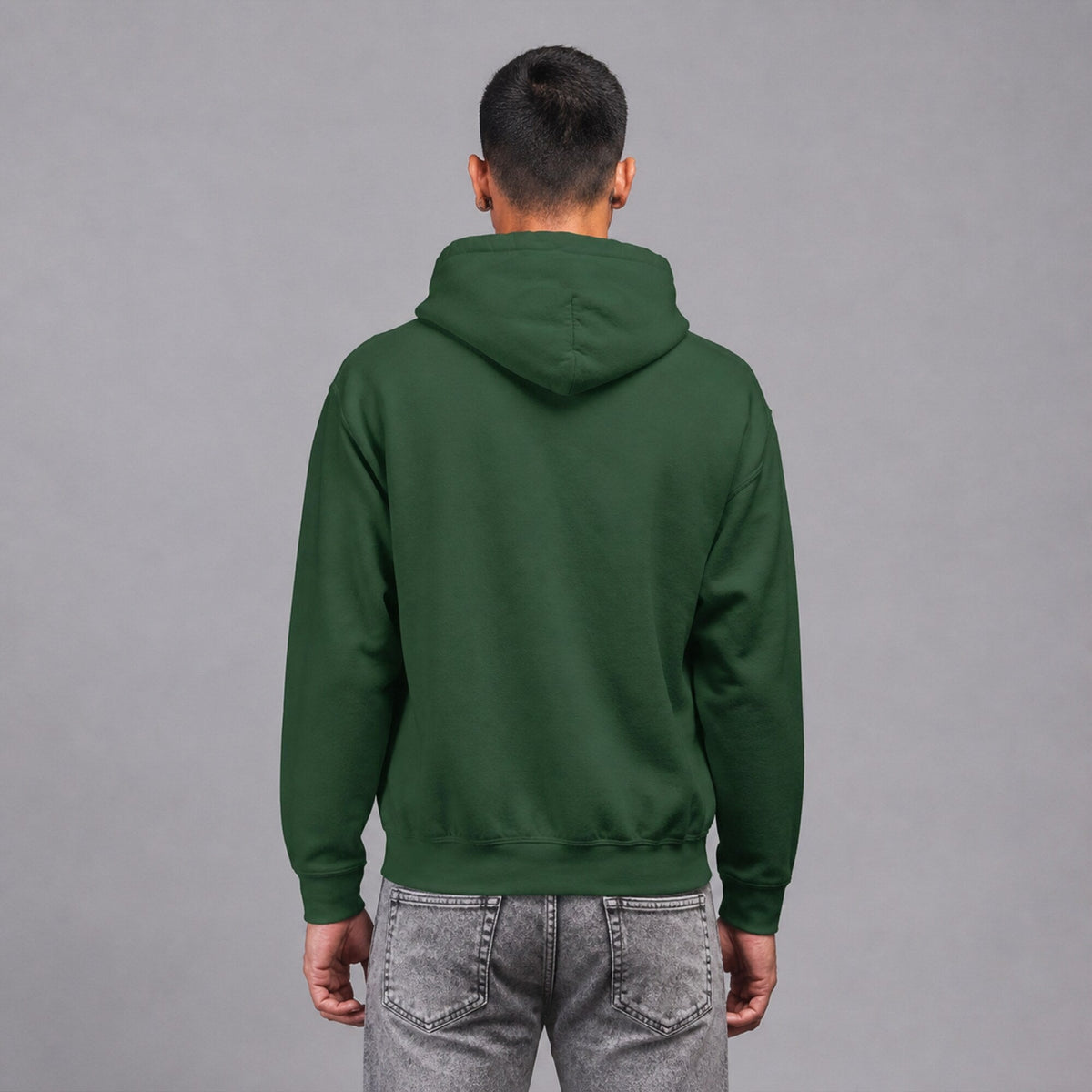 Kiss Army Hoodie — worn on model, back