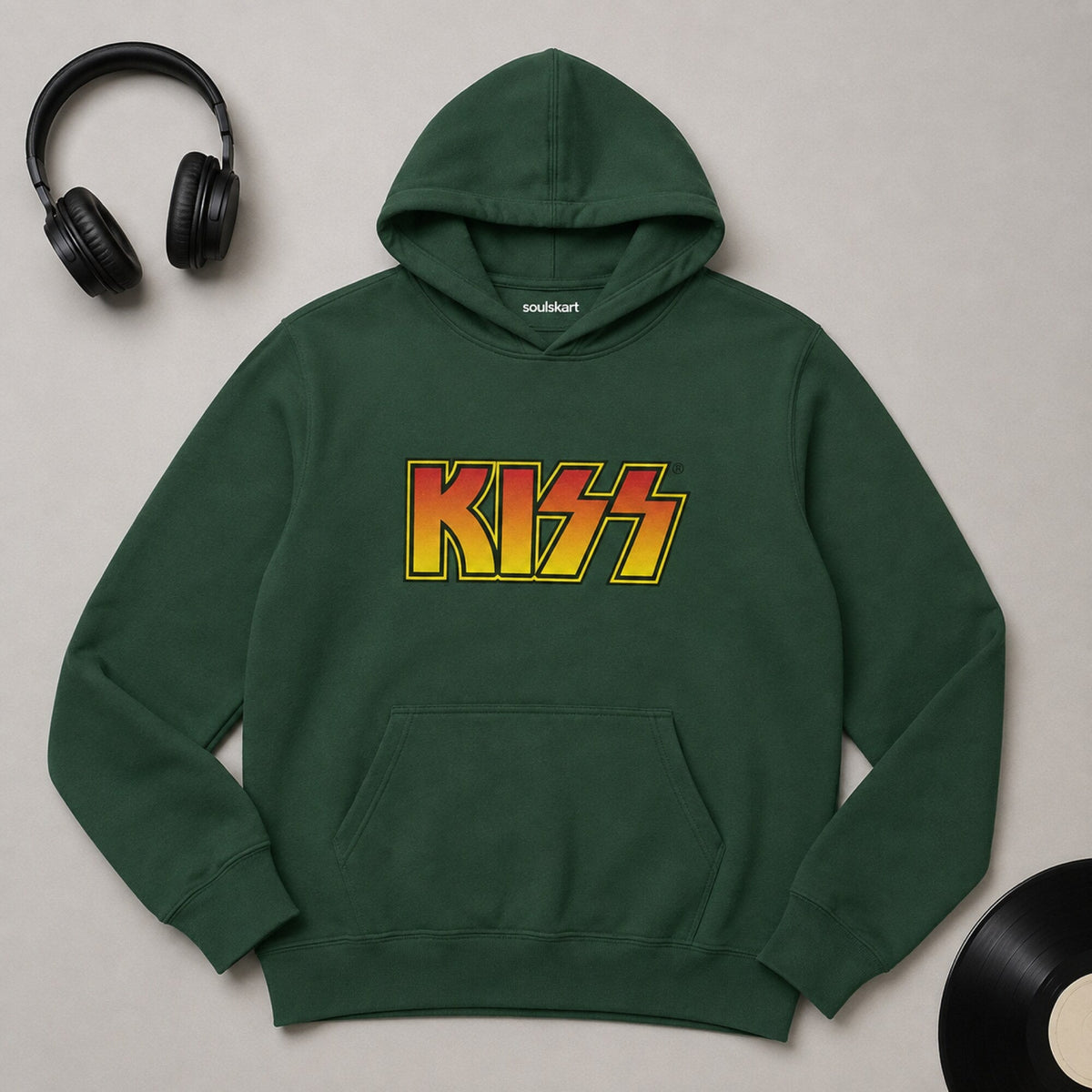 Kiss Army Hoodie — on hanger