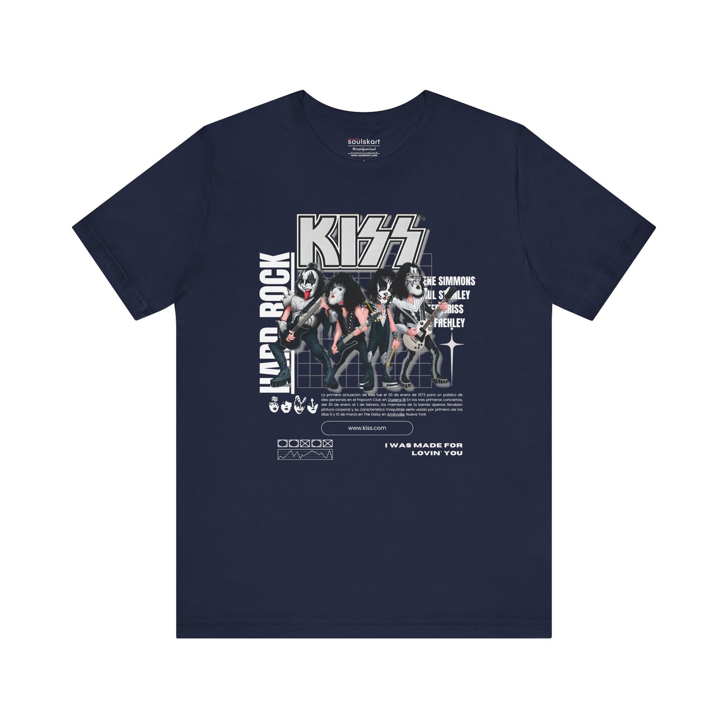Kiss Army Rock 'n' Roll T-Shirt — front view