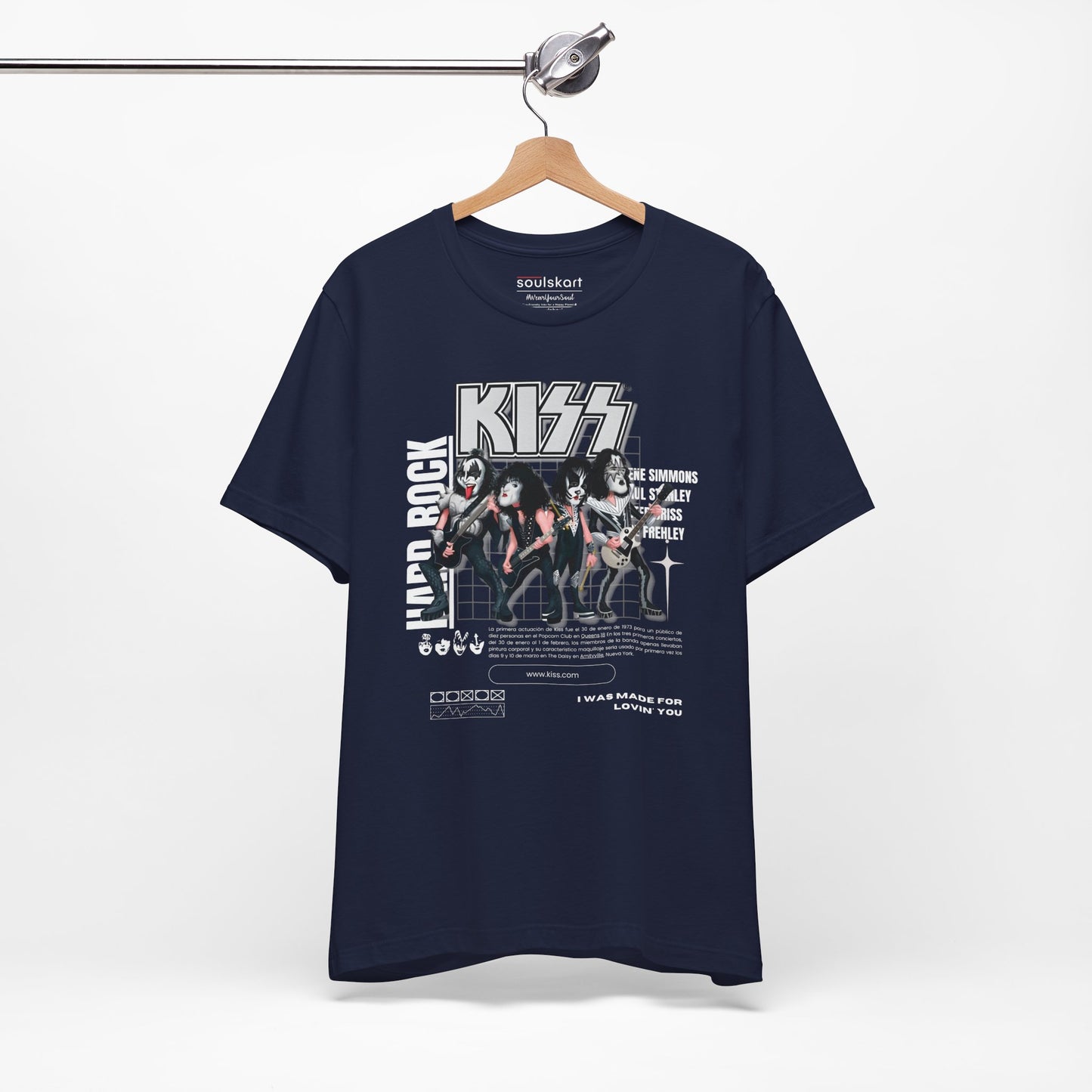 Kiss Army Rock 'n' Roll T-Shirt — side view
