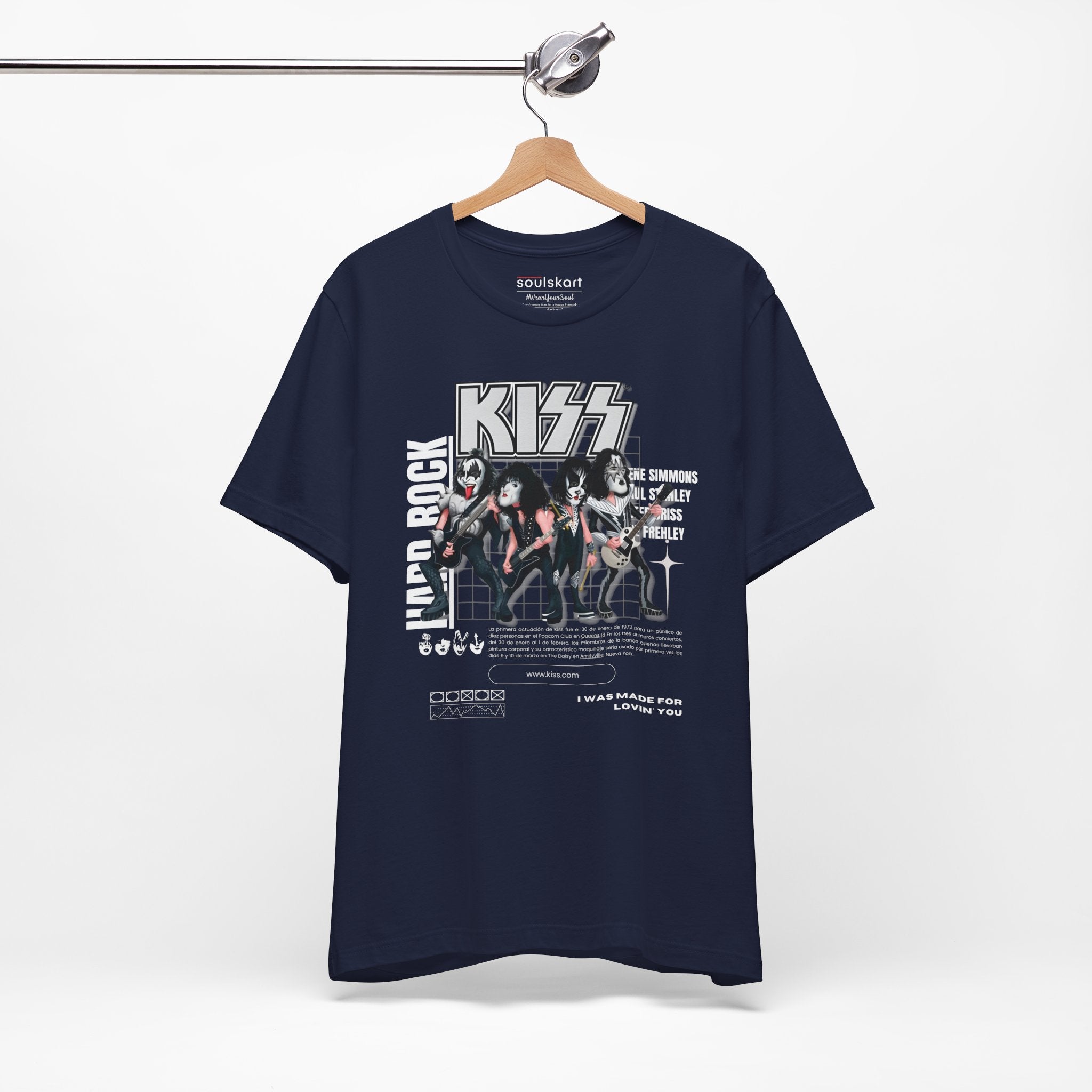 Kiss Army Rock 'n' Roll T-Shirt — side view