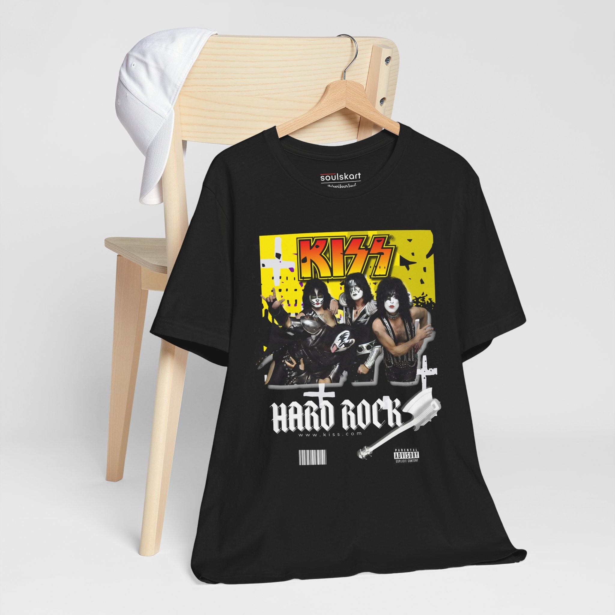 Kiss Army Rock ‘N Roll Tee — detail shot