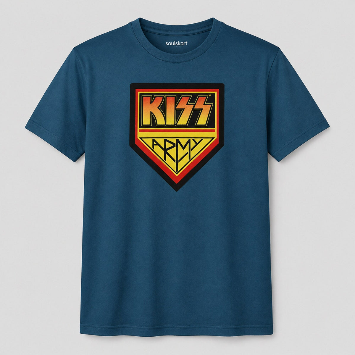 KISS Army Shield Tee — front view