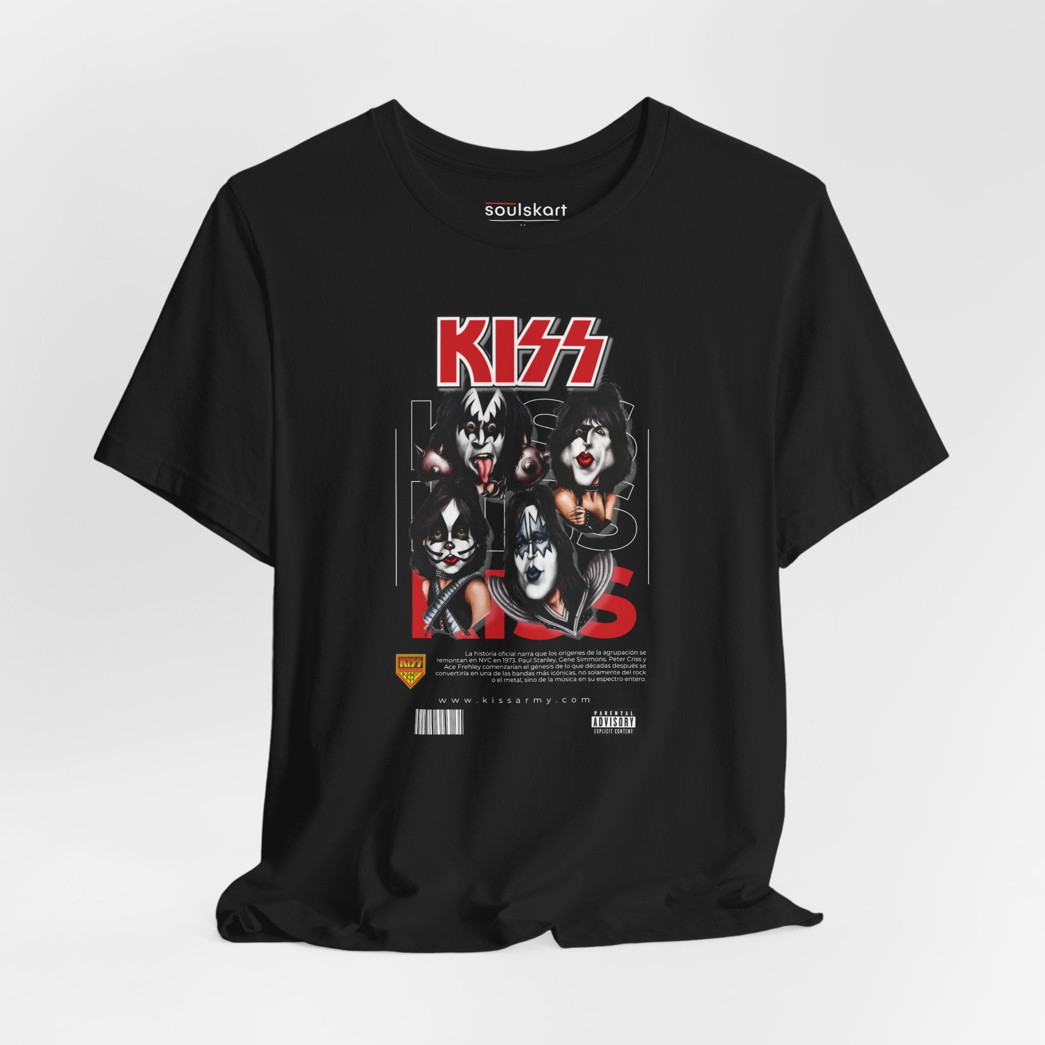 KISS Army Vintage Rock Tee — main product image