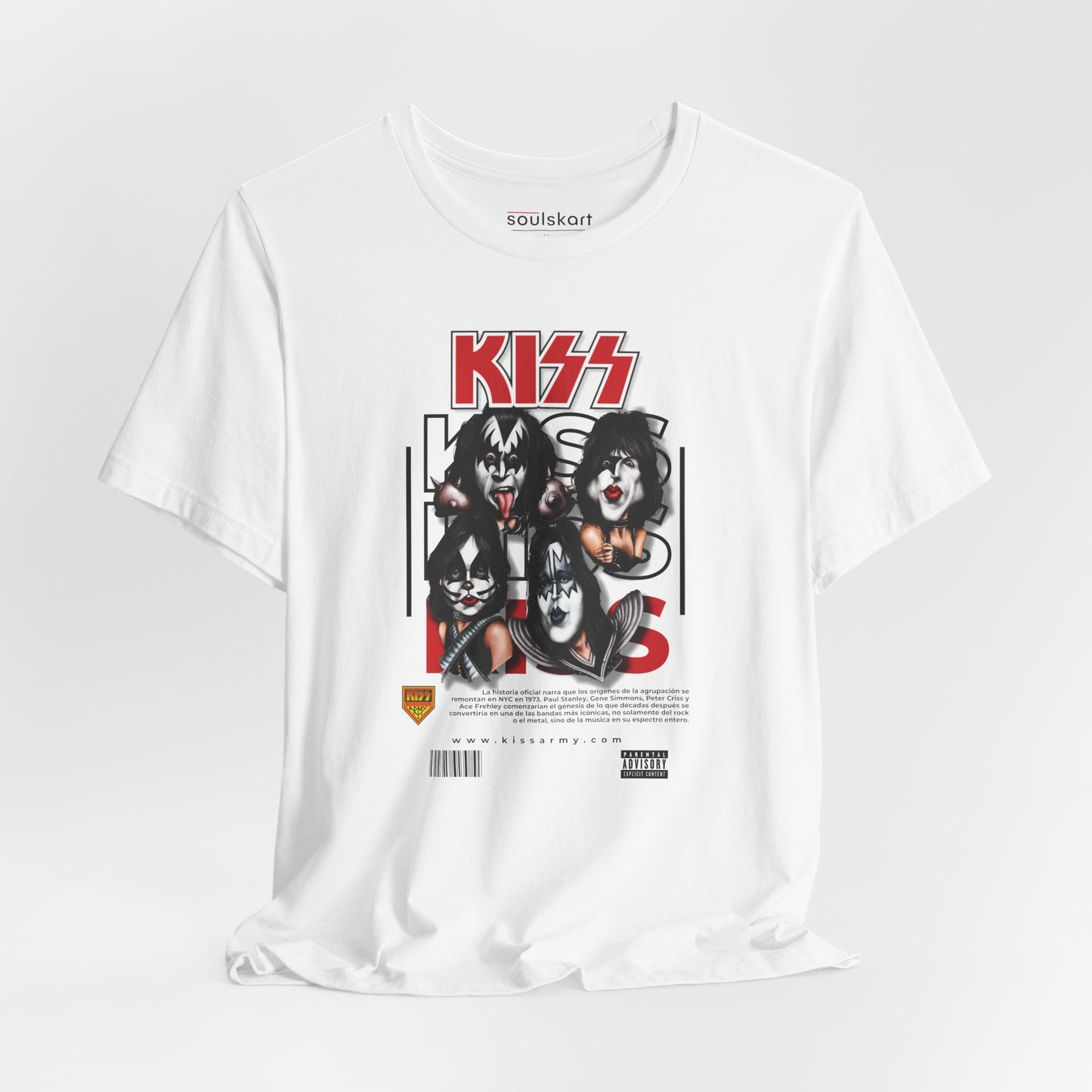 KISS Hard Rock Graphic Tee — main product image