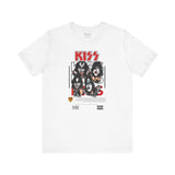 KISS Hard Rock Graphic Tee — front view