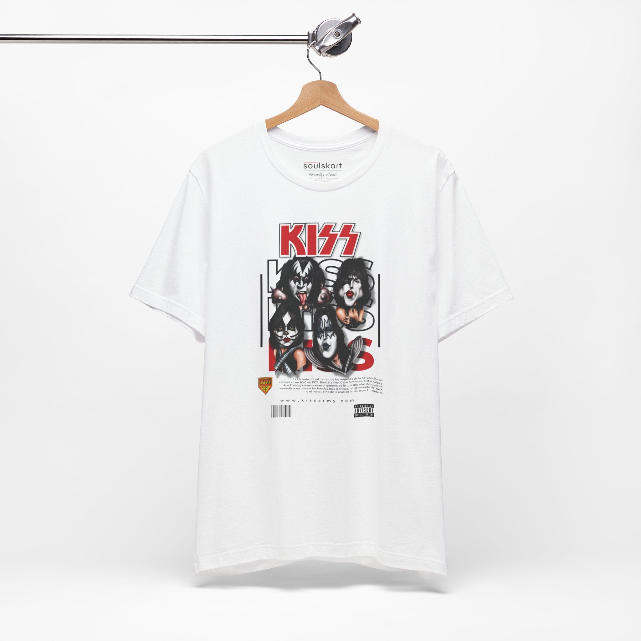 KISS Hard Rock Graphic Tee — side view