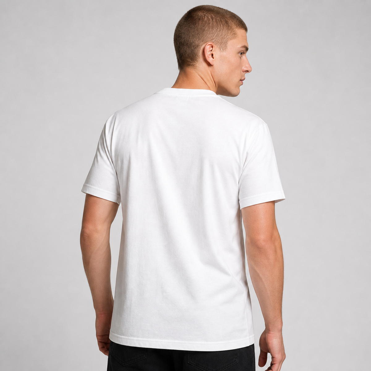 Kokushibo Kanji Portrait Tee — White