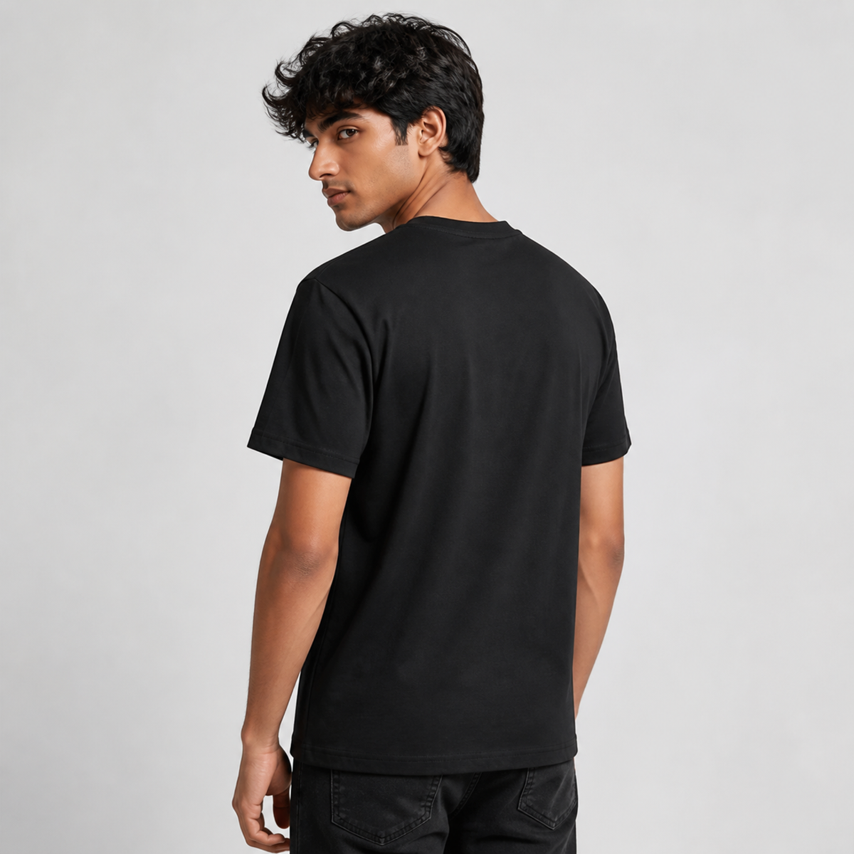 Kokushibo Kanji Portrait Tee — Black