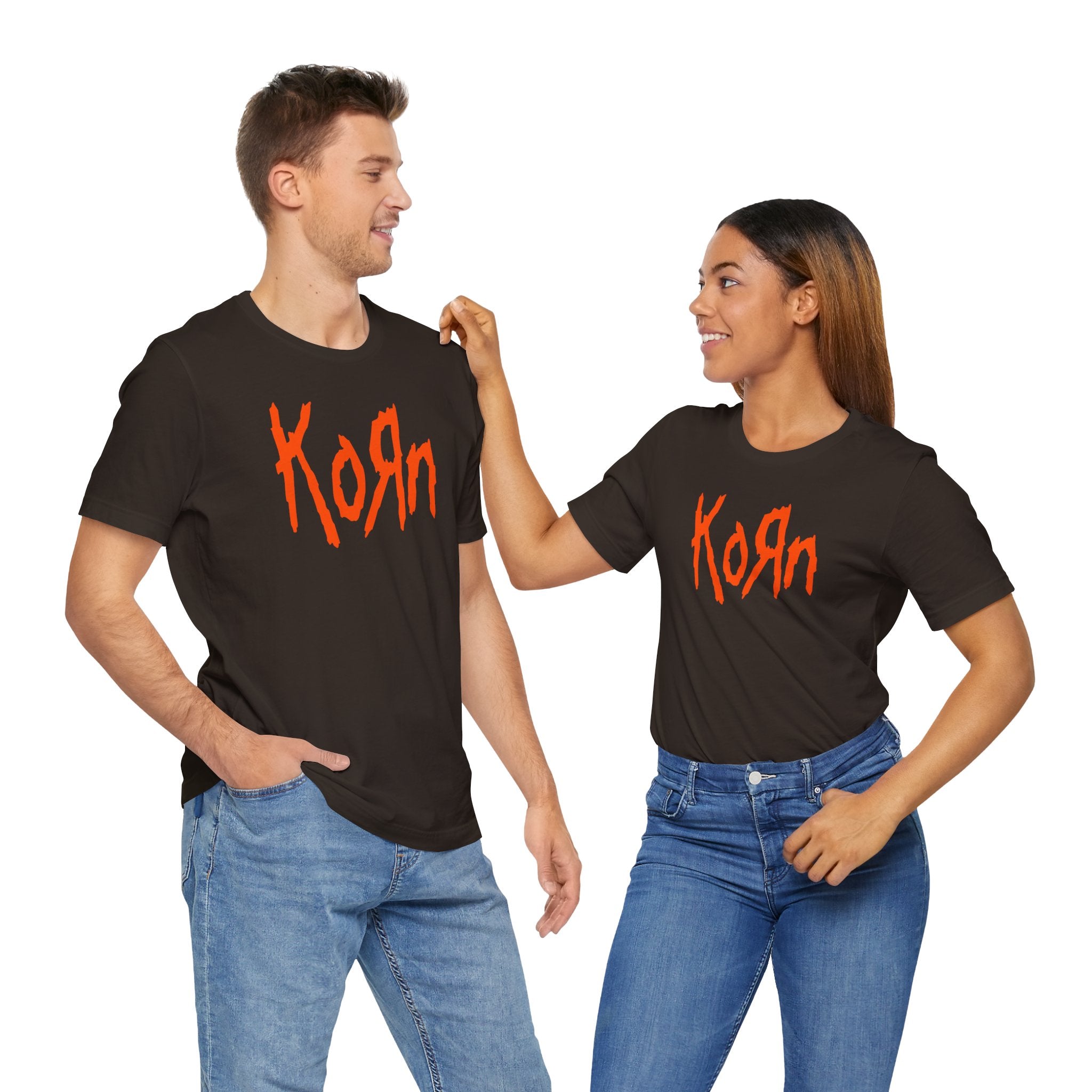 Korn Band Tee — close-up detail