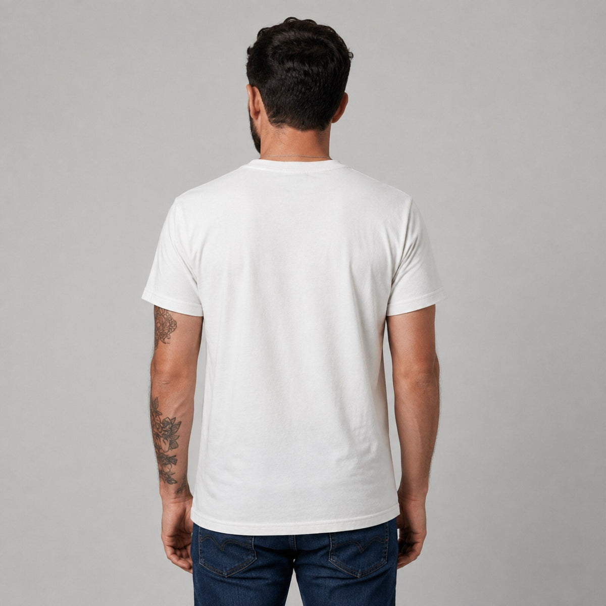 Kreator Unisex T-Shirt — worn on model, back