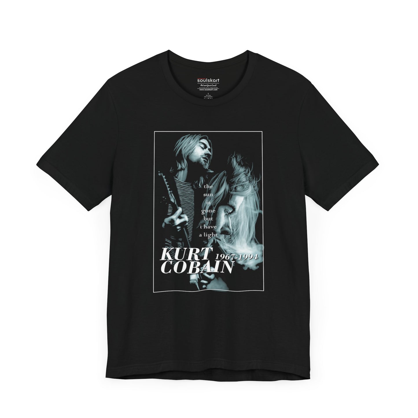 Kurt Cobain Tribute Tee — front view