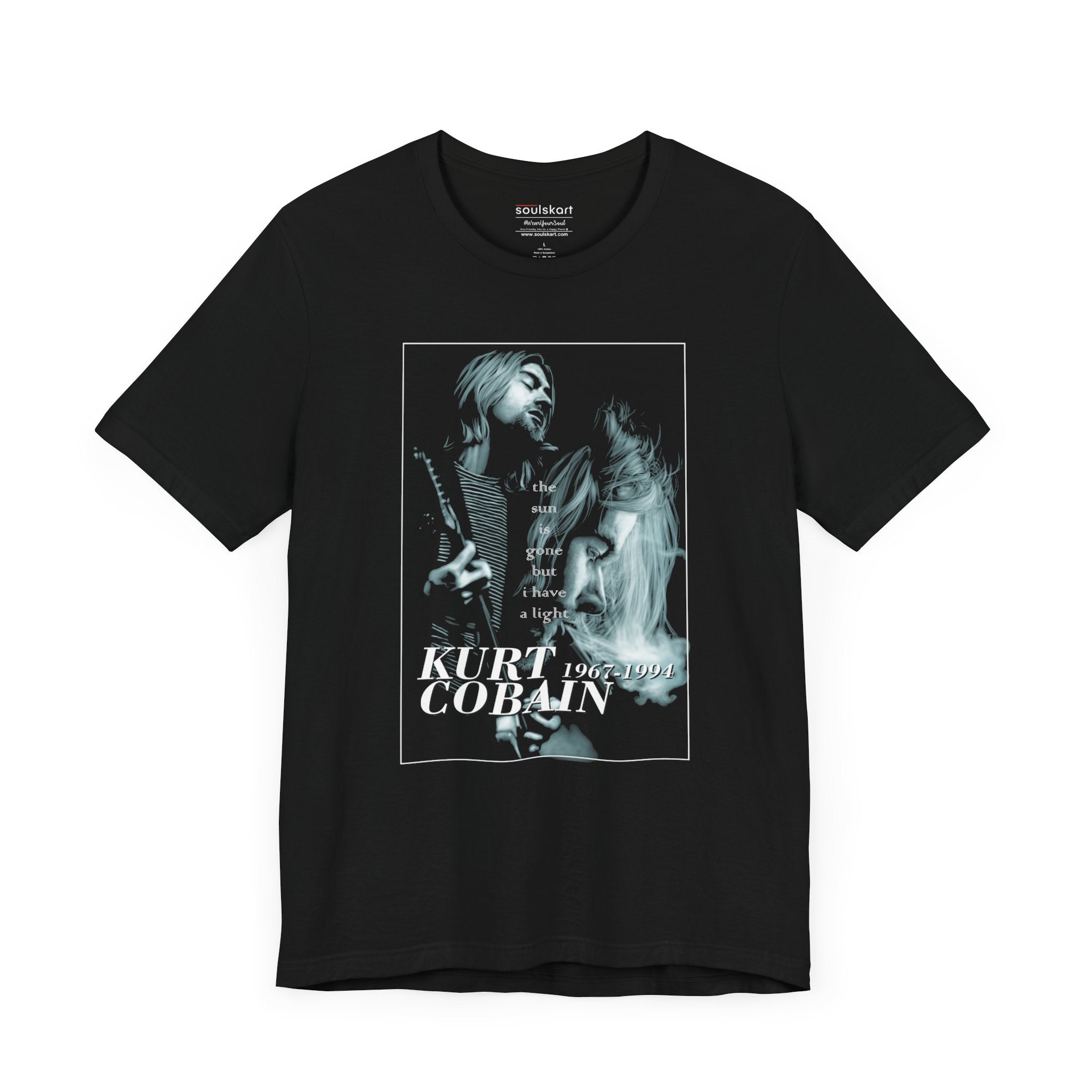 Kurt Cobain Tribute Tee — front view
