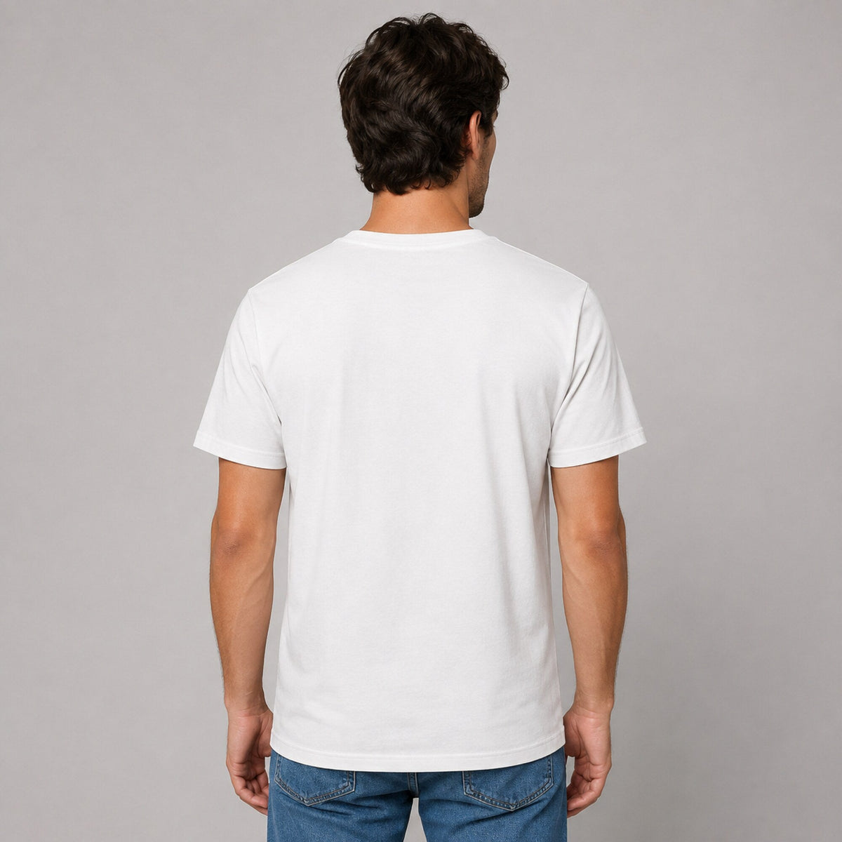 Led Zeppelin Inspired Classic Tee — worn on model, back