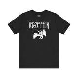 Led Zeppelin Winged Angel Tee — Black — front view