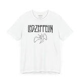 Led Zeppelin Winged Angel Tee — White — side view