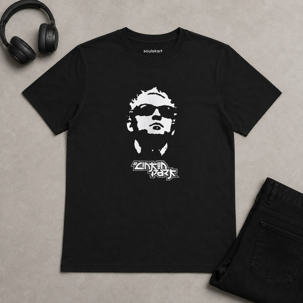 Linkin Park Chester Bennington Tribute Tee — on hanger