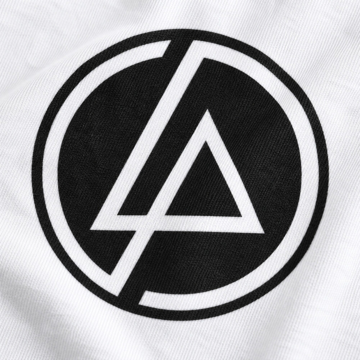 Linkin Park-Inspired Tee — print detail close-up