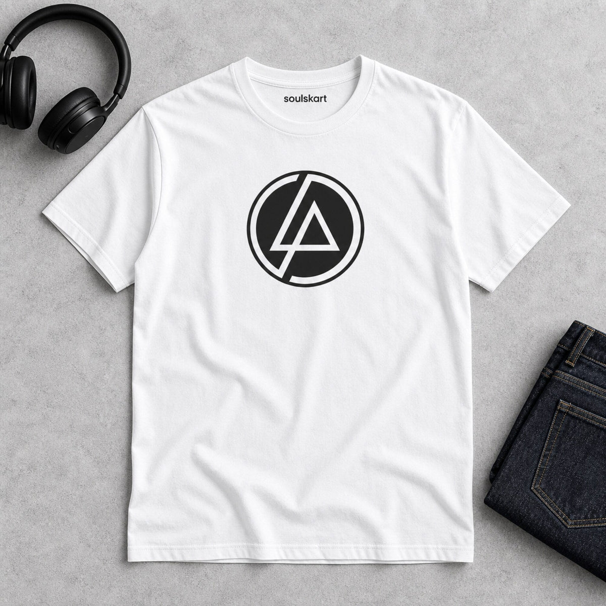 Linkin Park-Inspired Tee — on hanger