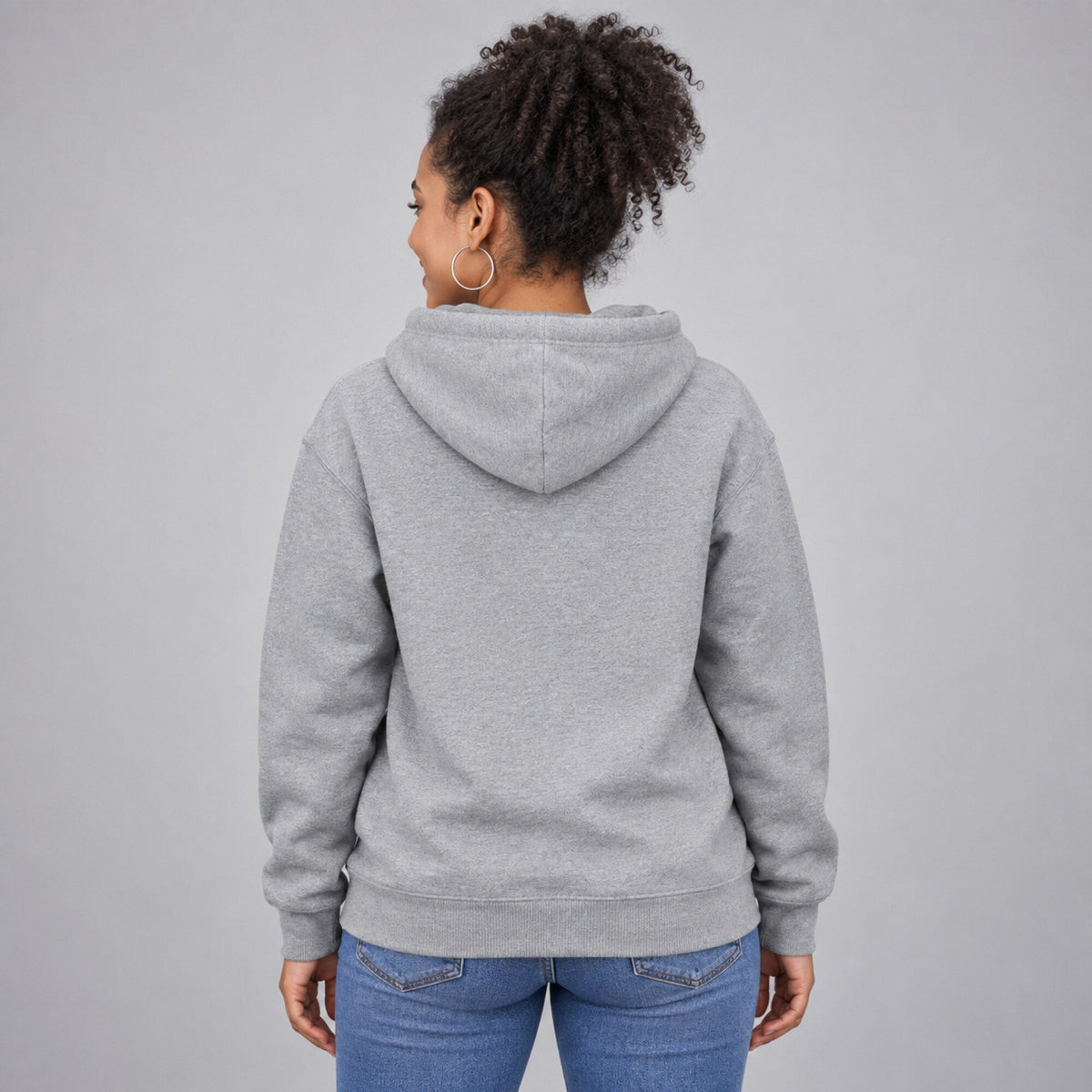 Linkin Park Triangle Logo Hoodie — worn on model, back