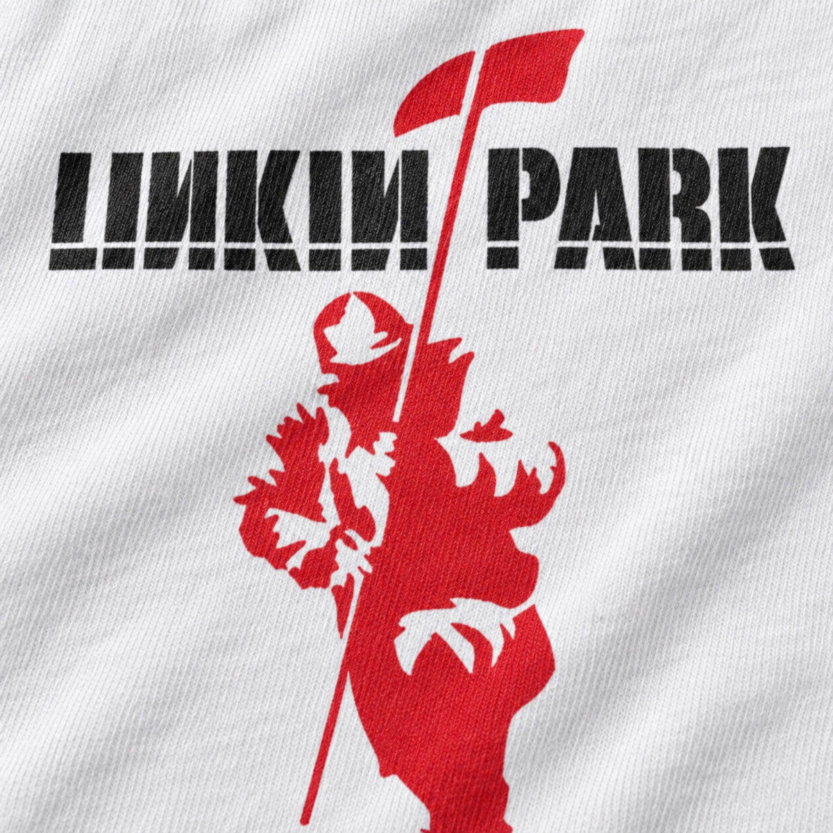 Linkin Park Unisex T-Shirt — print detail close-up