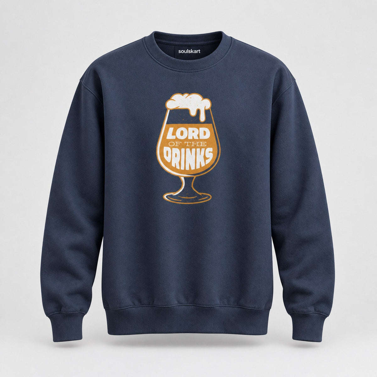 Lord Of The Drinks Unisex Premium Sweatshirt — front view