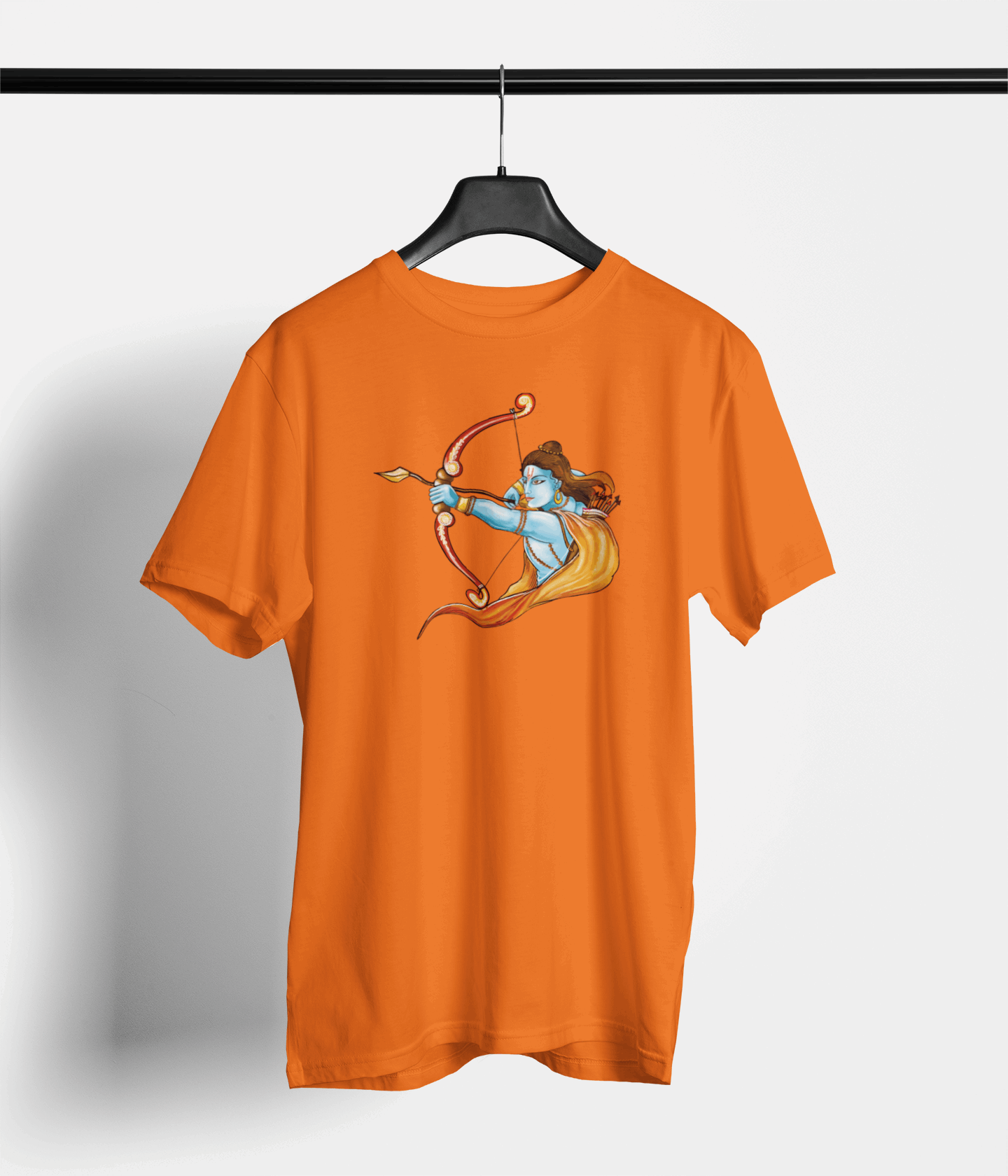 Lord Rama Golden Sash Archer Tee — main product image