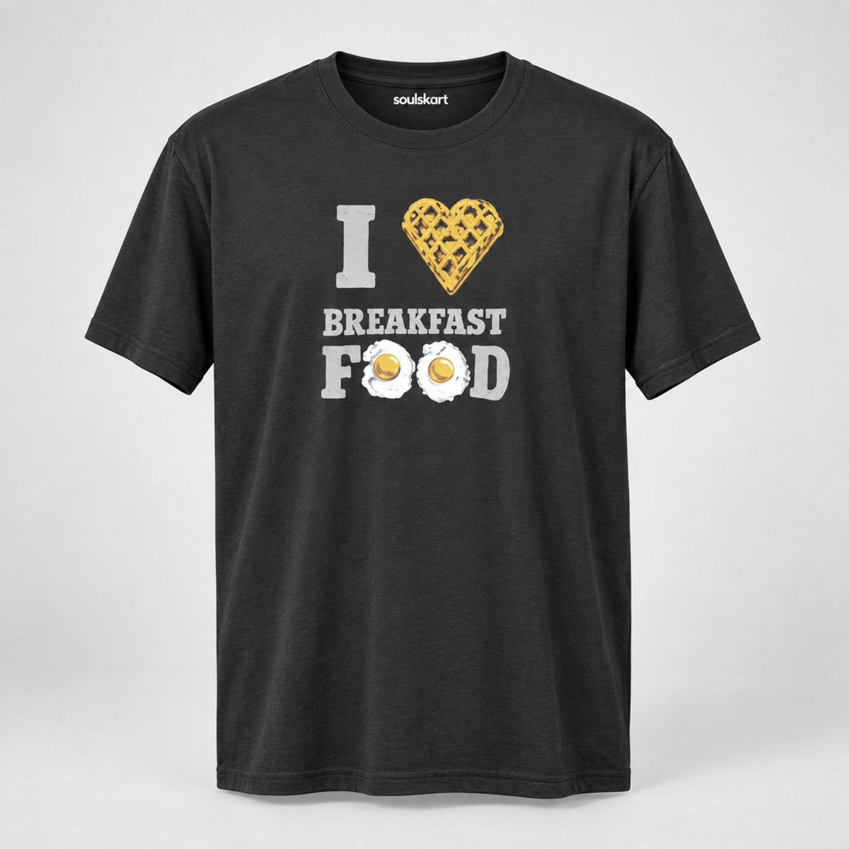 Love Breakfast Unisex T-Shirt — front view