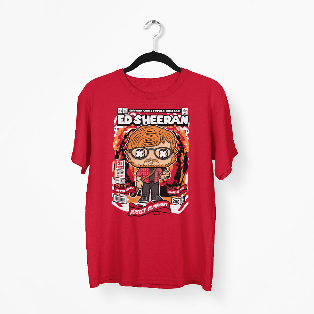 Ed Sheeran Pop Art Unisex T-Shirt - Soulskart