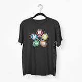 Big Bang Theory Rock Paper Scissors Lizard Spock Unisex T-Shirt - Main Product Image