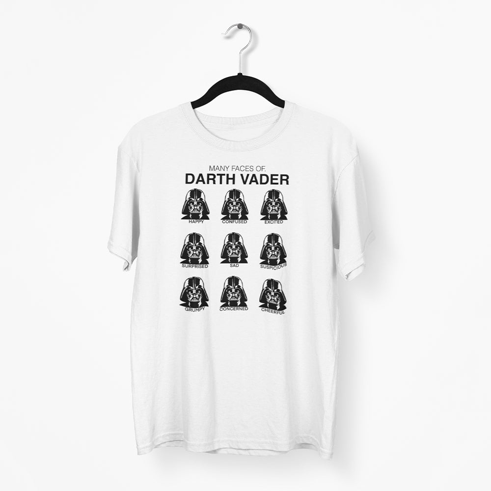 Many Faces Of Darth Vader Unisex T-Shirt — main product image
