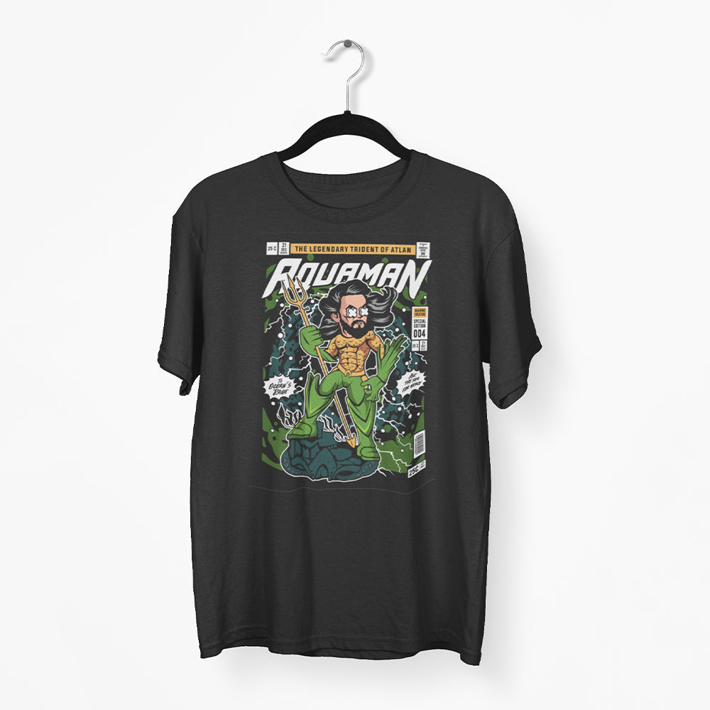 Aquaman Pop Art Unisex T-Shirt - Main Product Image