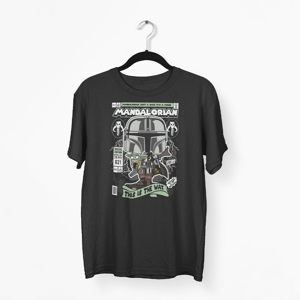 Mandalorian Pop Art Unisex T-Shirt — main product image