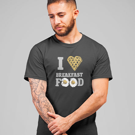 Love Breakfast Unisex T-Shirt — product photo 2