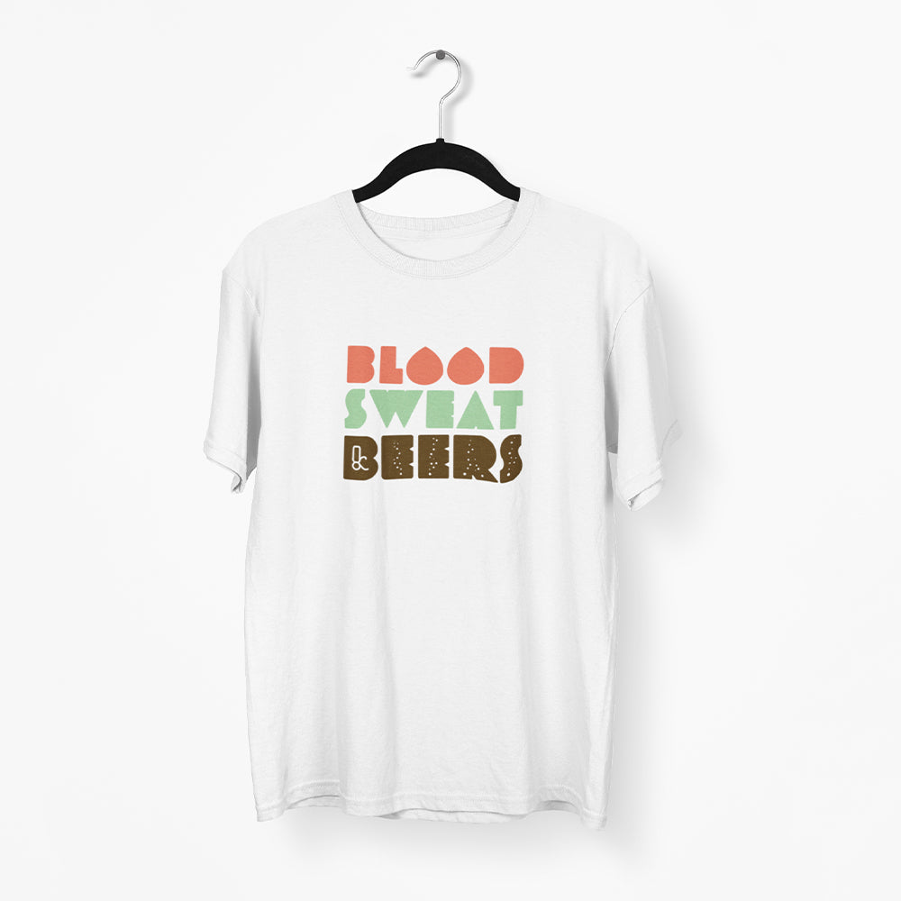 Blood Sweat Beers Unisex T-Shirt - Main Product Image