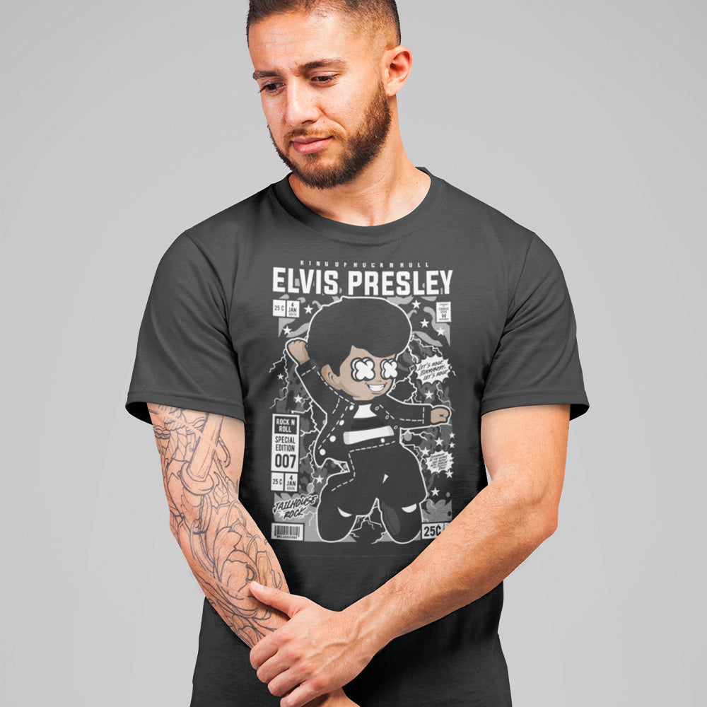 Elvis Presley Pop Art Unisex T-Shirt - Soulskart