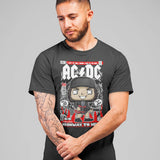 AC/DC Angus Young Pop Art Unisex T-Shirt - Front View