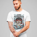 Jimi Hendrix Pop Art Unisex T-Shirt - Soulskart