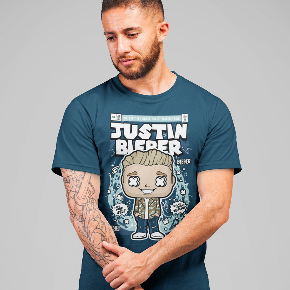 Justin Bieber Pop Art Unisex T-Shirt — product photo 2