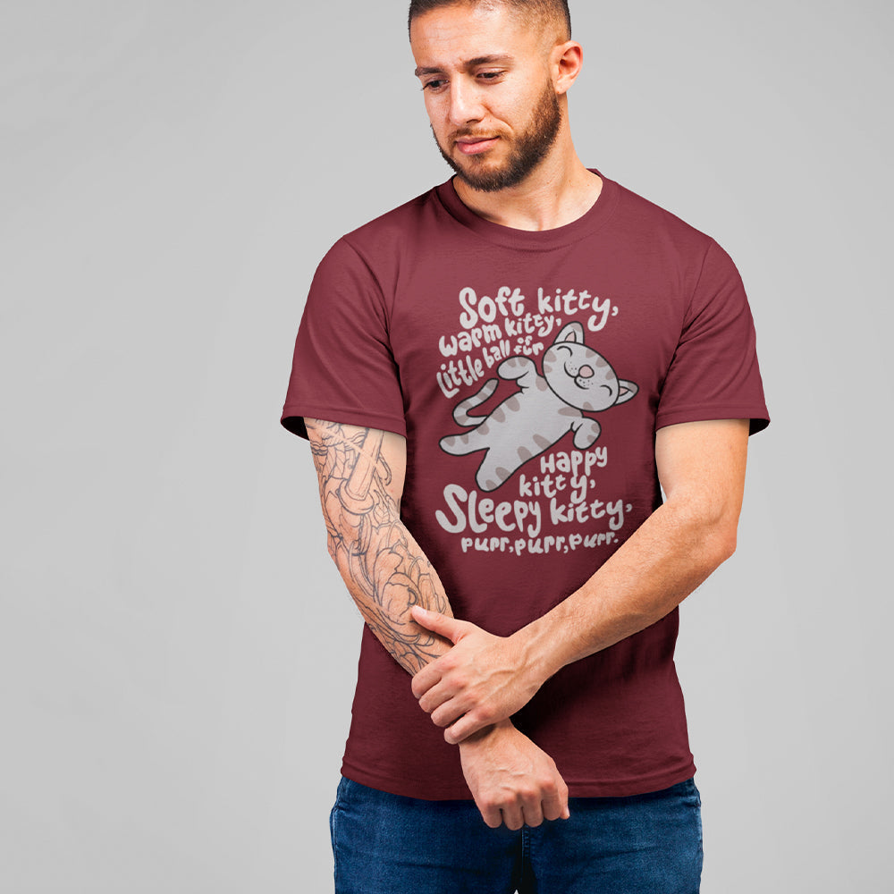 Big Bang Theory Soft Kitty Unisex T-Shirt — front view