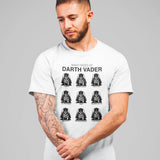 Many Faces Of Darth Vader Unisex T-Shirt - Soulskart