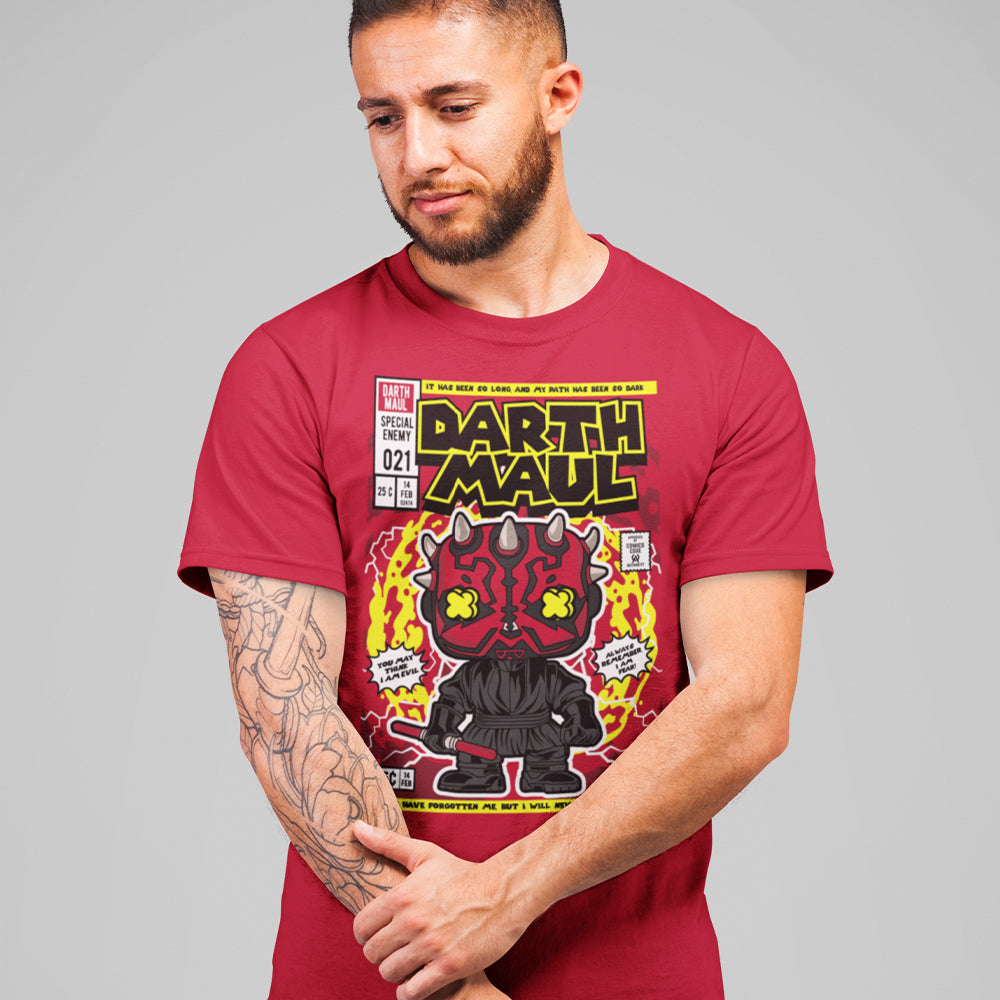 Darth Maul Pop Art Unisex T-Shirt — product photo 2