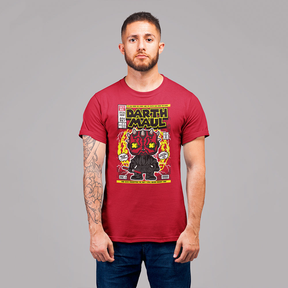 Darth Maul Pop Art Unisex T-Shirt — product photo 4