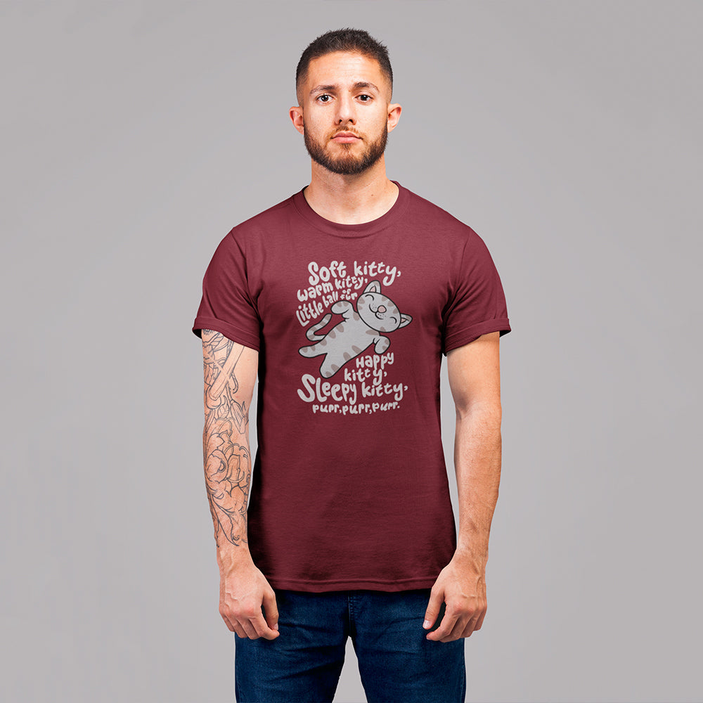 Big Bang Theory Soft Kitty Unisex T-Shirt — side view