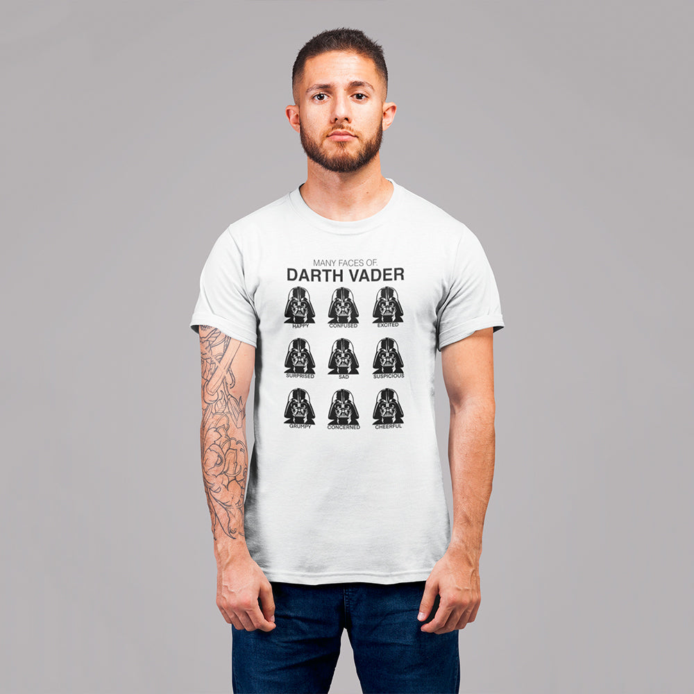 Many Faces Of Darth Vader Unisex T-Shirt — product photo 4