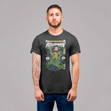 Aquaman Pop Art Unisex T-Shirt - Side View